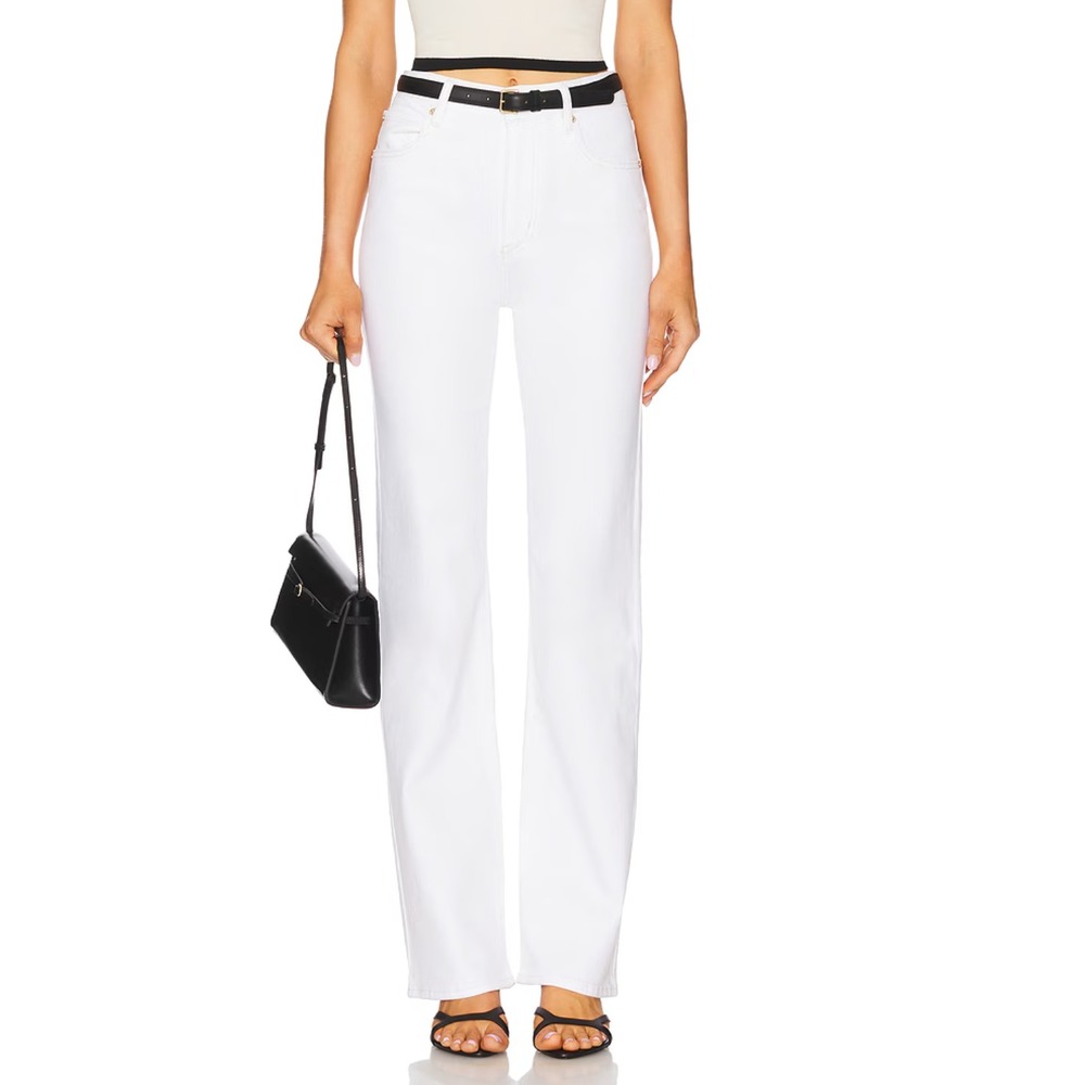 FRAME‎ The Arrow Jeans in Au Natural Clean Women 24 BootCut High Waist NWOT $268